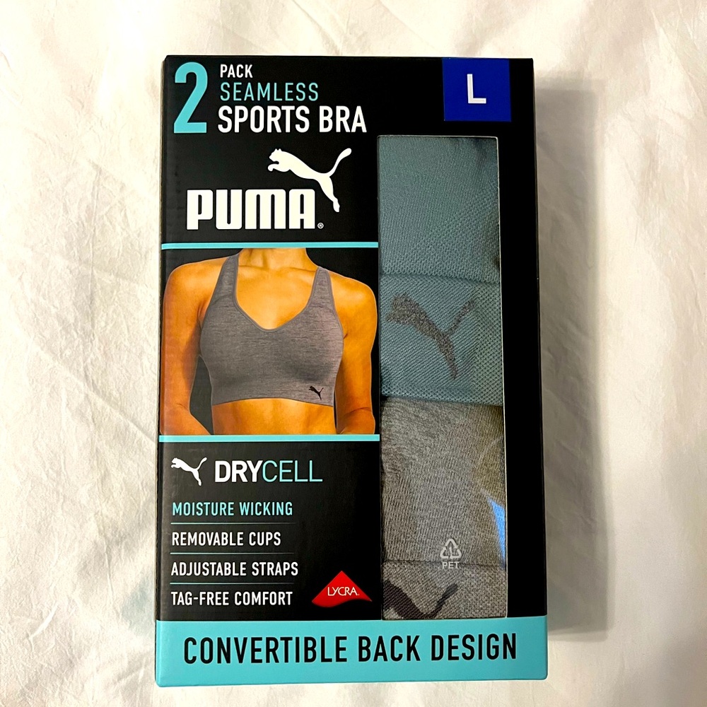 Puma Seamless Multi pack(2) Sports Bras